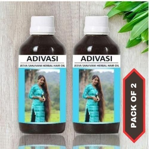Adivasi Herbal Hair Oil 125ML (Pack of 2)